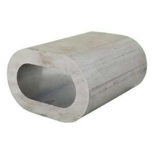 Puristuslukko, alumiini teräsvaijereille 3 mm – EN 13411-3