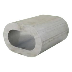 Puristuslukko, alumiini teräsvaijereille 4 mm – EN 13411-3