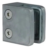 Lasipidin 45x45x26 mm, lasi 6-10,76 mm, zamak, tasainen järjestelmä, raaka