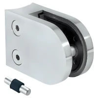 Lasipidin 63x45x28 mm pin, lasi 6-10,76 mm AISI 304 järjestelmä 42,4 mm satiini