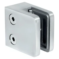 Lasipidike 45x45x26 mm, lasi 6-10,76 mm, AISI 304, tasojärjestelmä, kiiltävä