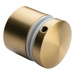 Pistemäinen lasikiinnike 8-21,52 mm halk. 50/30/M10x40 AISI 304 tasajärjestelmä kulta