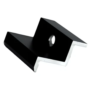 Päätypuristin H32 Alumiini 6060 Reikä M8 Anodisoitu