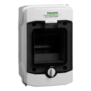 Muovinen asennuskotelo, pinta-asennus, IP65, 1 rivi, 4 moduulia
