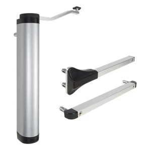 Locinox – pystysuuntainen hydraulinen portin sulkija 90° ja 180° hopea