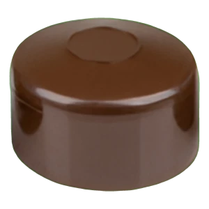 Aitatolpan hattu Ø 76 mm, ruskea