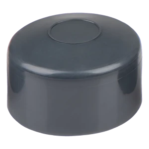 Aitatolpan hattu Ø 76 mm, antrasiitti