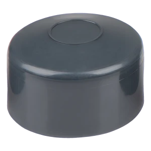 Aitatolpan hattu 1 1/2" (Ø 48,3 mm), antrasiitti