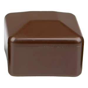 Aitatolpan hattu 15×15 mm, ruskea