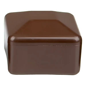 Aitatolpan hattu 20×20 mm, ruskea