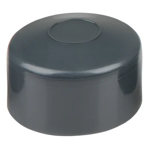 Aitatolpan hattu Ø 42 mm, antrasiitti