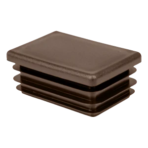 Suorakaideputken tulppa 40×60 mm, ruskea
