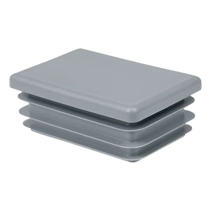 Suorakaideputken tulppa 20×70 mm, harmaa