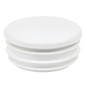 Putkitulppa pyöreä Ø 60 mm, valkoinen