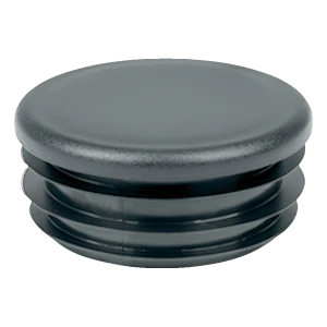 Putkitulppa pyöreä 1 1/4" (Ø 42,4 mm), antrasiitti