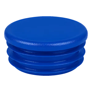 Putkitulppa pyöreä Ø 28 mm, sininen (RAL 5005)