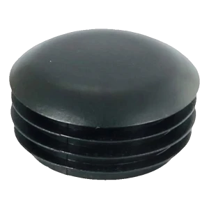 Putkitulppa pyöreä, kupera, Ø 40 mm, musta