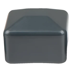 Aitatolpan hattu 18×18 mm, antrasiitti