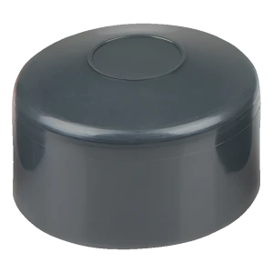 Aitatolpan hattu Ø 38 mm, antrasiitti