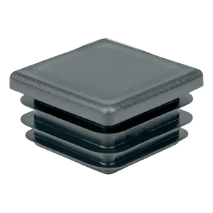 Neliöputken tulppa 20×20 mm, antrasiitti
