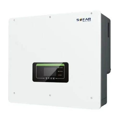 Aurinkosähköinen Invertteri Hybrid 6kW 3F 17A 2MPPT APF-Tila 1 Akun Syöttö HYD6KTL-3PH SOFAR GPV-400-27
