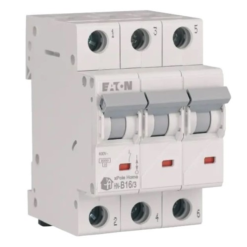Ylivirtakatkaisija B 16A 3P 6kA HN-B16/3 xPole Home GPV-401-15