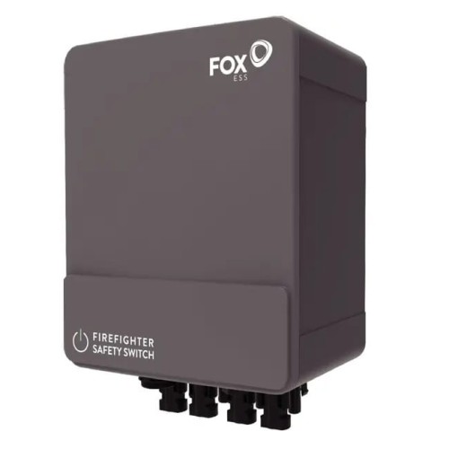 Paloturvakytkin aurinkopaneelijärjestelmälle - S-Box, 2 ketjua Fox GPV-408-01