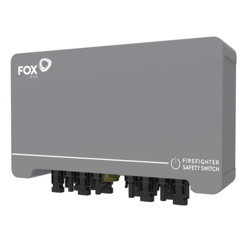 Paloturvakytkin aurinkopaneelijärjestelmälle - S-Box, 4 ketjua Fox GPV-408-02