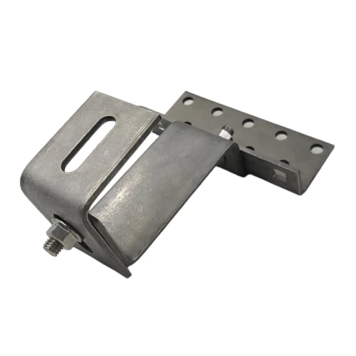 T-koukku 120 mm (4-4-4) leveys 50 gat.1.4016 säädettävä VARIO PV-08-41