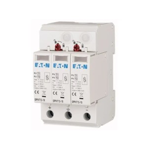 Eaton ylijännitesuoja PV DC Tyyppi 1+2 (Luokka B+C) 1000V 2P+N 15kA 3,7kV