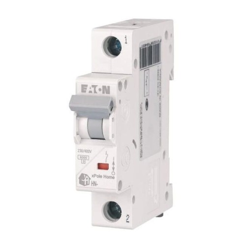 Ylivirtakatkaisija B 10A 1P 6kA HN-B10/1 xPole Kotisivu 194819 EATON GPV-401-53
