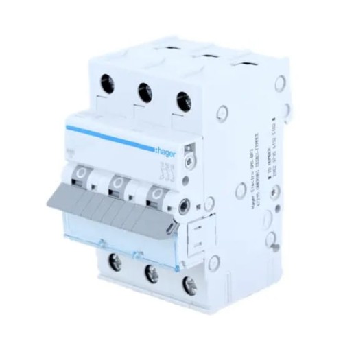 Ylivirtakatkaisija C 32A 3P 6kA MCN332E HAGER HAGER GPV-401-75