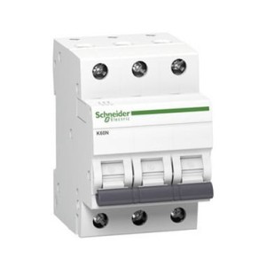 Ylivirtakatkaisija C 20A 3P 6kA K60N-C20-3 Acti9 A9K02320 SCHNEIDER ELECTRIC