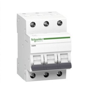 Schneider Electric ylivirtakatkaisija C 25A 3P 6kA Acti9