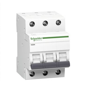 Schneider Electric ylivirtakatkaisija C 25A 3P 6kA Acti9 GPV-401-92
