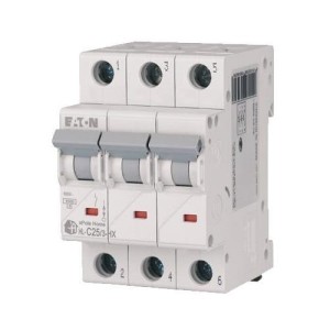 Eaton ylivirtakatkaisija C 25A 3p 6kA