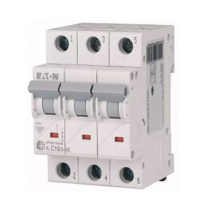 Eaton ylivirtakatkaisija C 16A 3P 6kA