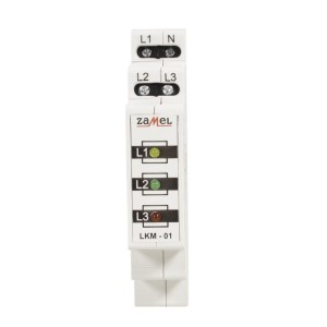 Zamel-ohjauslamppu Led-virtalähteen merkkivalo 230V/400V