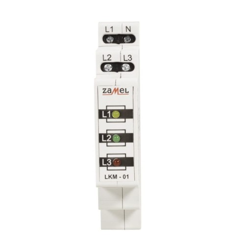 Zamel-ohjauslamppu Led-virtalähteen merkkivalo 230V/400V GPV-401-105