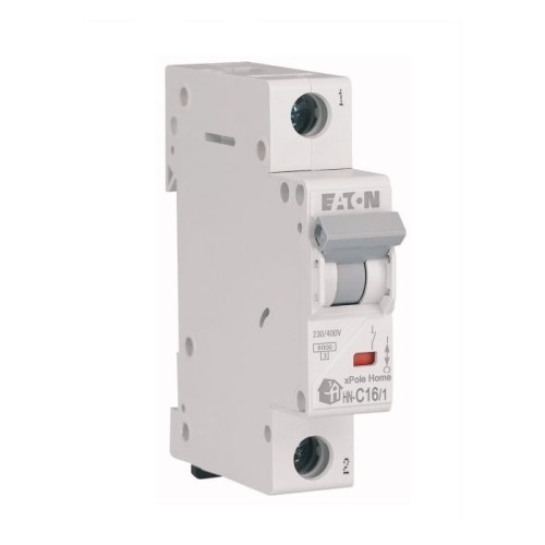 Eaton ylivirtakatkaisija C 16A 1P 6kA GPV-401-115