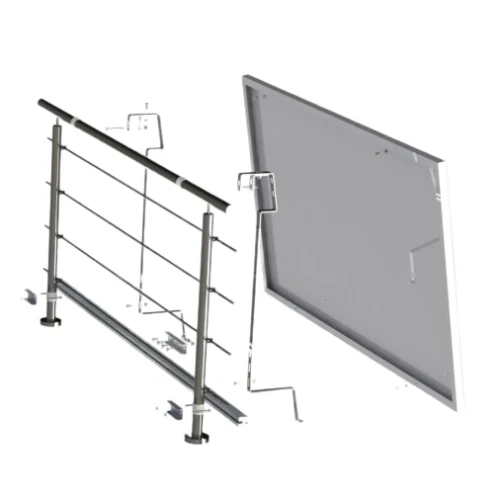 Valosähköinen Asennussarja Parvekekaiteeseen Malli Balus 2 XL GPV-200-02