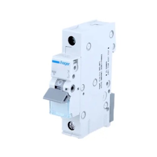 Hager Ylivirtakatkaisija B 25A 1P 6kA GPV-401-127