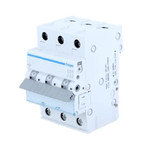 Hager Ylivirtakatkaisija C 63A 3P 6kA GPV-401-138