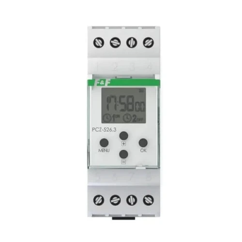 F&F Filipowski Ajastin 32x1P I=2x16A 24÷264V AC/DC 2 moduulia 2 modulia GPV-401-166