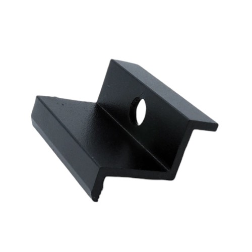 Päätykiinnike H30 alumiini 6060 reikä M8 maalattu PV-03-30