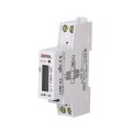 Zamel-sähkömittari 1-vaiheinen LCD 50A 1-MOD 1-MOD GPV-401-184 (2)