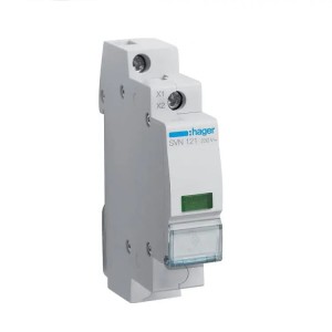 Hager Vihreä LED-merkkivalo 230V AC