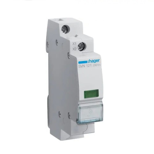 Hager Vihreä LED-merkkivalo 230V AC GPV-401-195