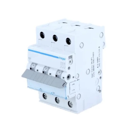 Hager Ylivirtakatkaisija C 50A 3P 6kA GPV-401-204