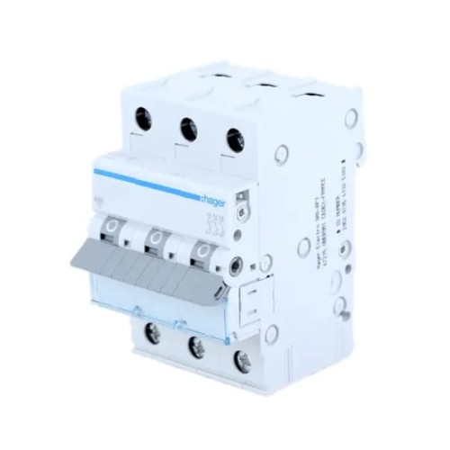 Hager ylivirtakatkaisija B 40A 3P 6kA GPV-401-206
